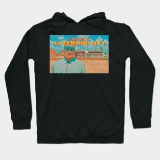 Asteroid City Postcard Motel Manager Hoodie